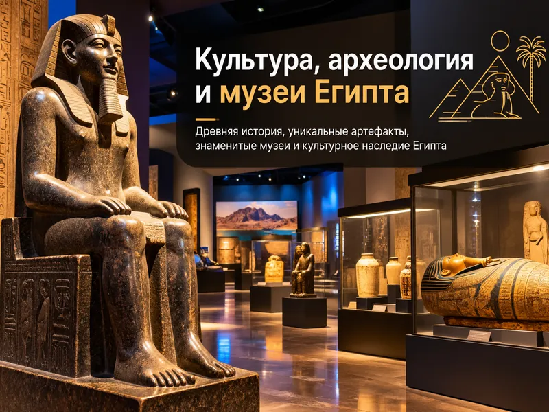 Культура, археология и музеи Египта: путешествие в историю